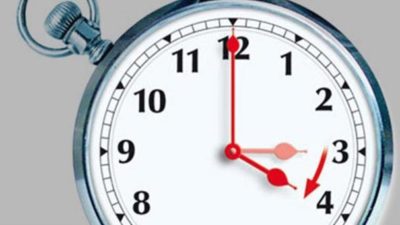 Saatlar ilk dəfə nə vaxt irəli, geri çəkildi?