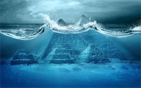 Dijital-sanat-piramitleri-altında-su-su-dalgaları-kabarcıklar-deniz-giza-piramitleri-mavi-clouds4-boyutu-ev-dekorasyon