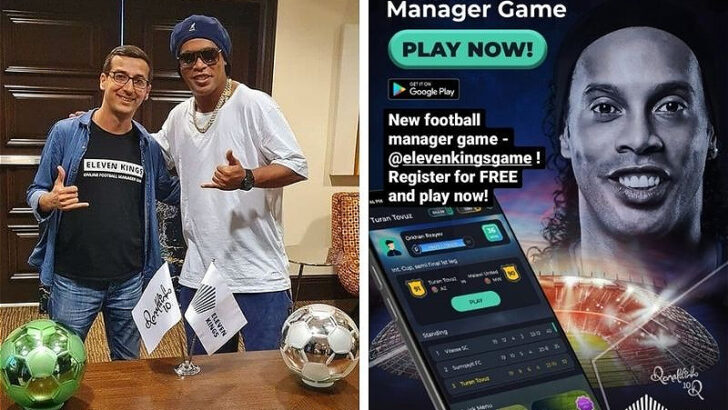 Azərbaycanlı iş adamı Ronaldinyo ilə müqavilə imzaladı