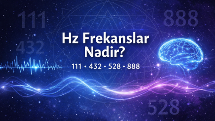 Hz frekanslar nədir? 111, 432, 528, 888 və əsas tezliklər
