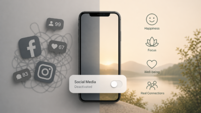 Sosial medianı deaktiv etmək nəyi dəyişir?