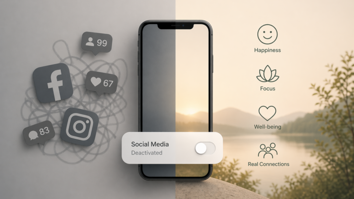 Sosial medianı deaktiv etmək nəyi dəyişir?