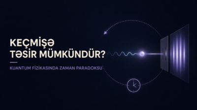 Keçmişə doğru təsir nədir? Zaman həqiqətən geri işləyə bilərmi?